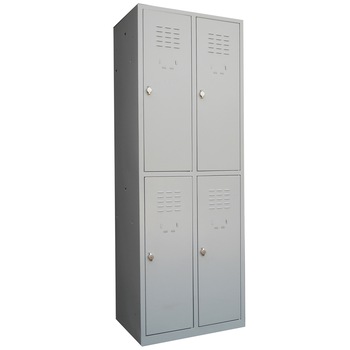 Vestiar metalic (asamblat) cu 4 usi, 600x450x1800 mm (LxlxH), ECO+ Vestiar metalic (asamblat) cu 4 usi, 600x450x1800 mm (LxlxH), ECO+