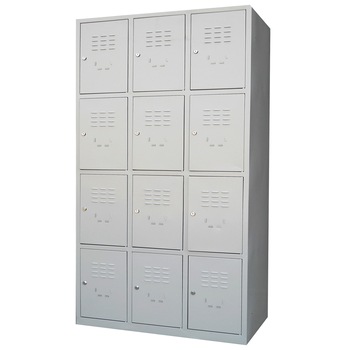 Vestiar metalic cu 12 usi fara accesorii, 900x450x1800 mm (LxlxH), ECO+ Vestiar metalic cu 12 usi fara accesorii, 900x450x1800 mm (LxlxH), ECO+