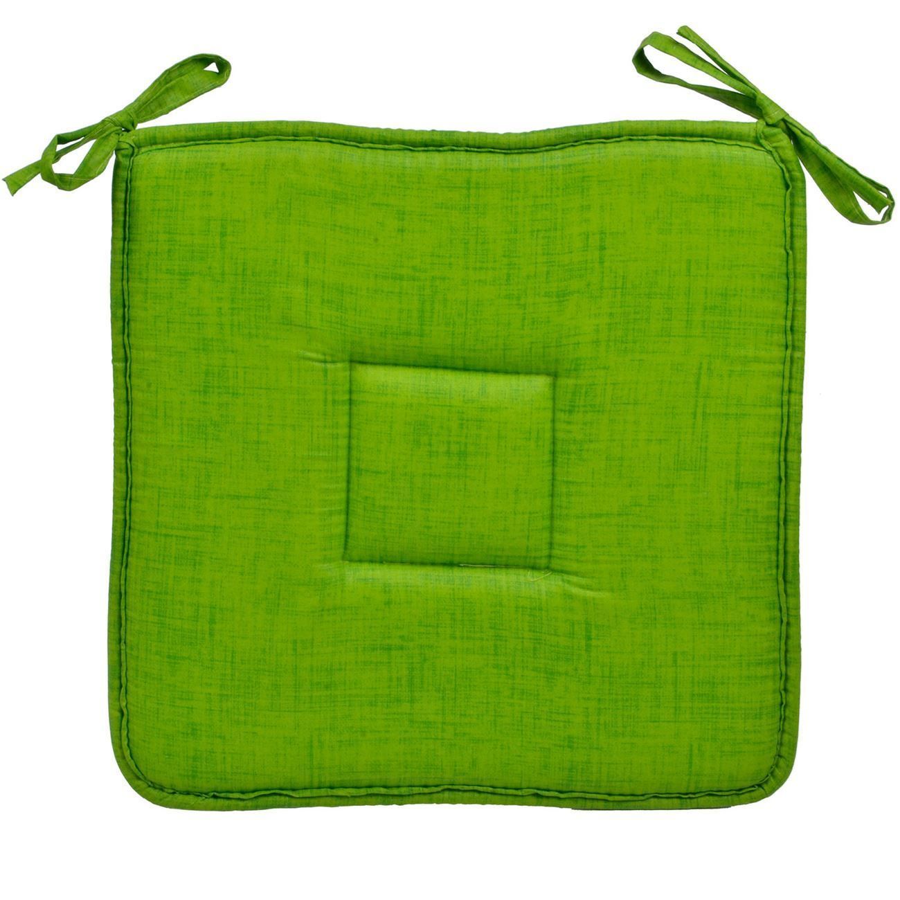Perna patrata pentru scaun, iMKⓇ Design modern, 39x39x3 cm, VERDE, VD