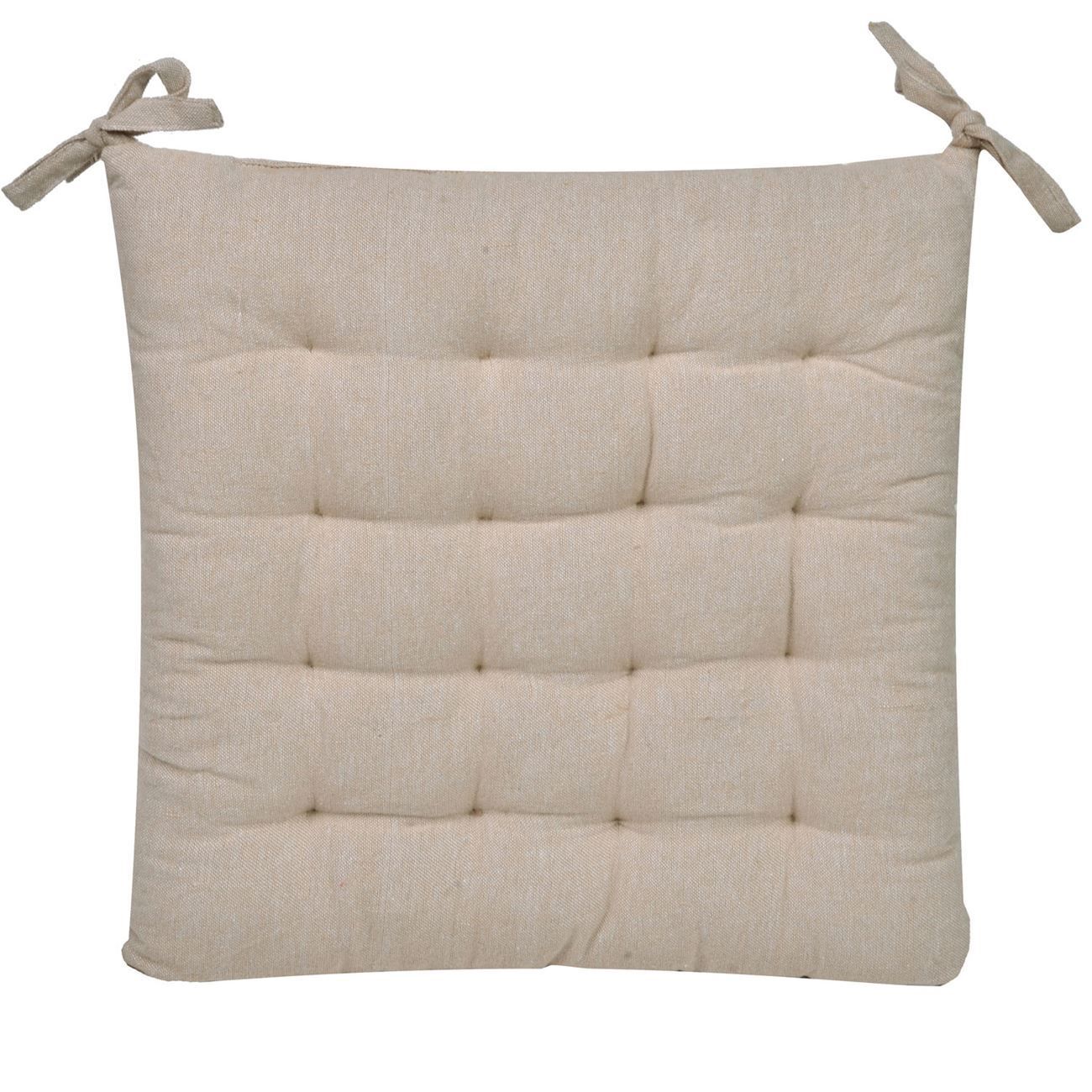 Perna patrata pentru scaun, iMKⓇ Design modern, 40x40x5 cm, BEJ, VD