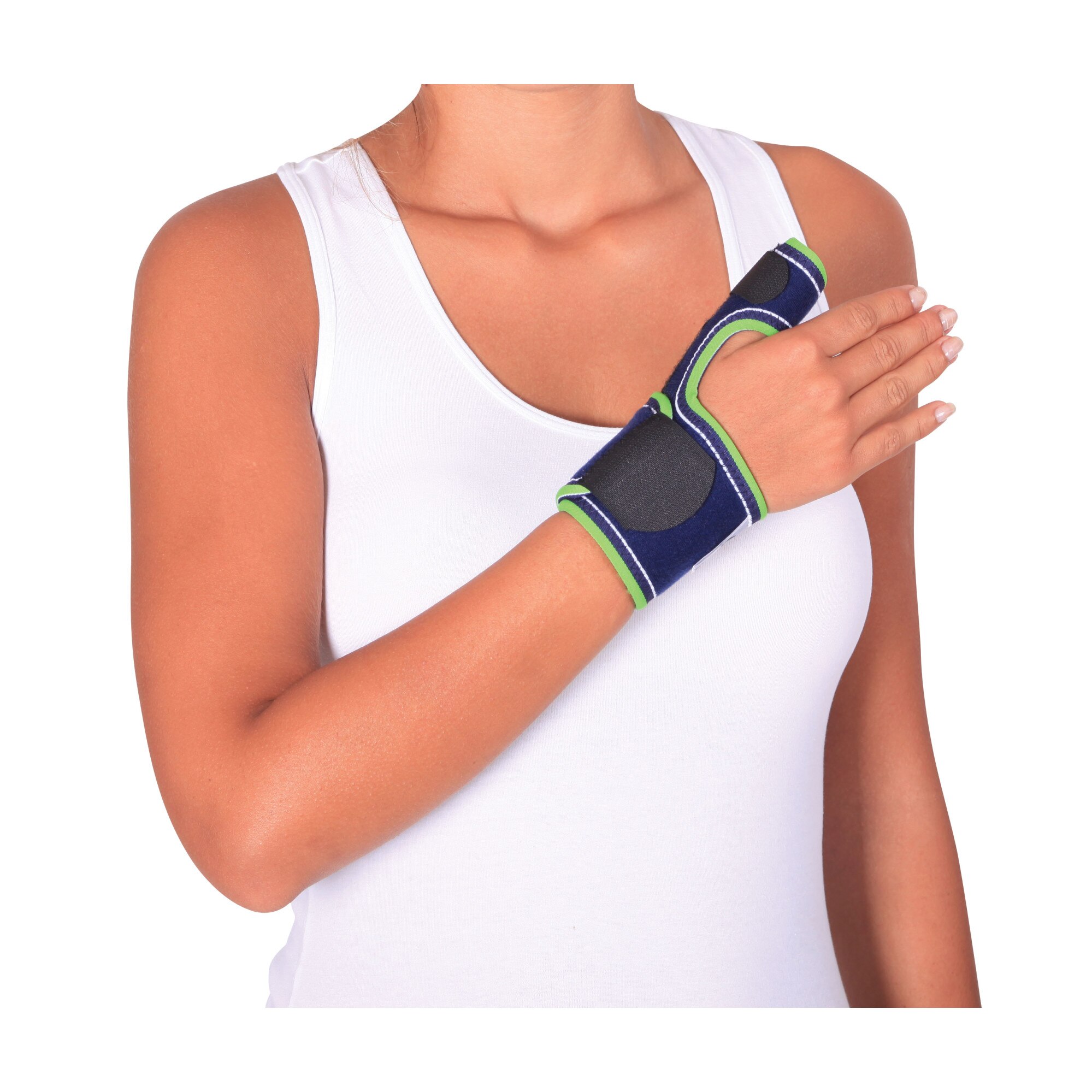 Orteza deget mane Case 5303, Albastru