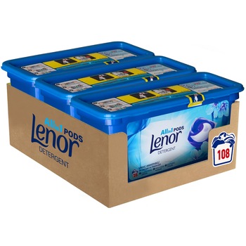 Detergent capsule Lenor All in One PODs Spring Awakening 108 spalari Detergent capsule Lenor All in One PODs Spring Awakening 108 spalari