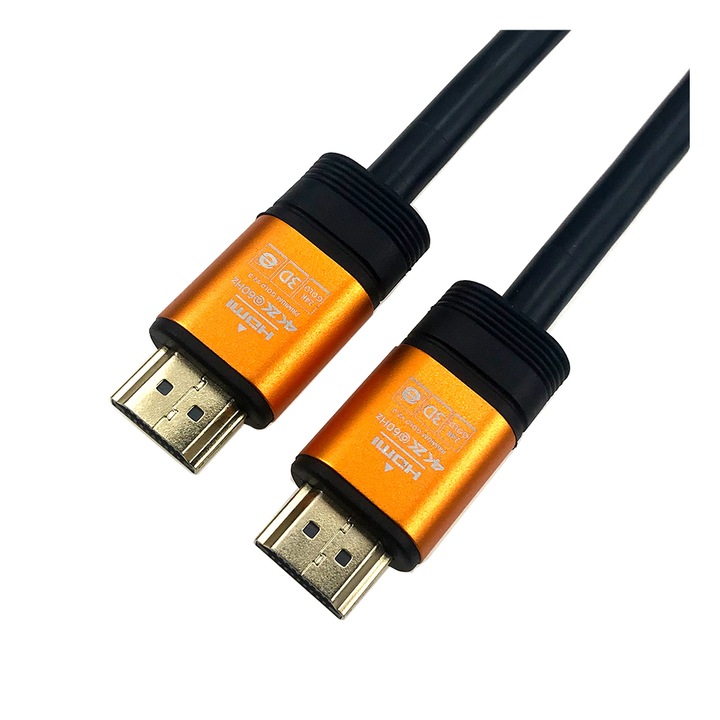 Cablu High-Speed HDMI 2.0, 4K@60Hz, Ethernet, 1,8m, conectori auriti, Hope R