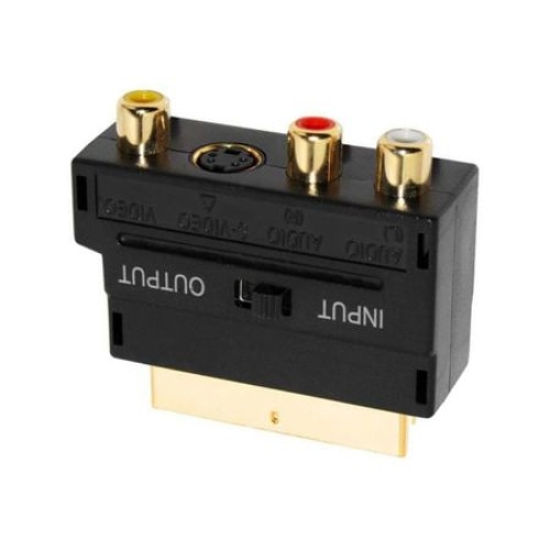 Baolongking Adattatore SCART, Adattatore SCART A 3 RCA S-Video - Foto 7