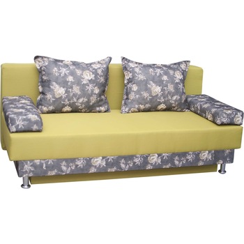 Canapea extensibila Sani Lotos 190 cm, Verde / Gri Canapea extensibila Sani Lotos 190 cm, Verde / Gri