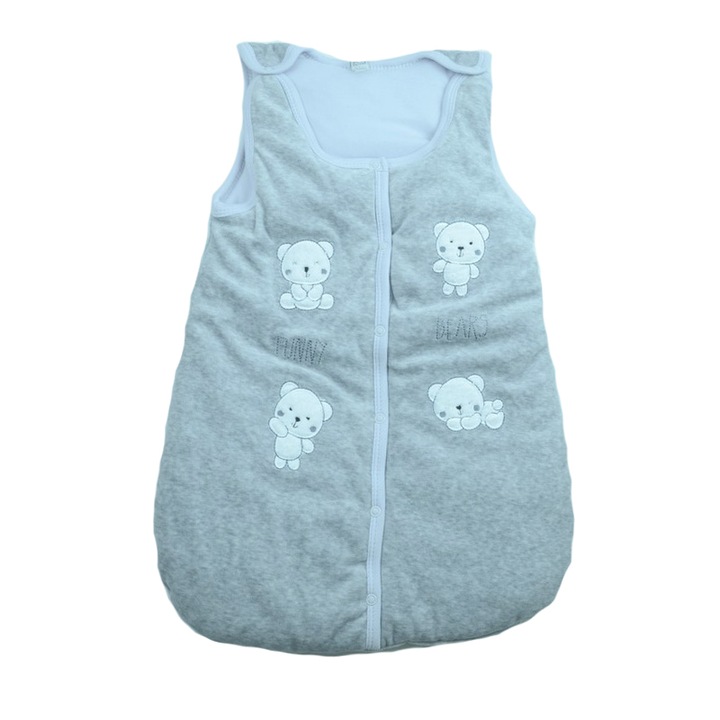 Baba hálózsák Koala Funny Bears 07-084G, szürke 6-9 hónapos