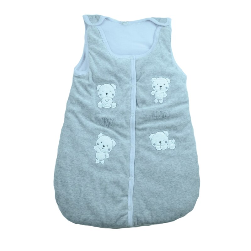 Sac de dormit pentru bebelusi Koala Funny Bears 07-084G, Gri, 6-9 luni