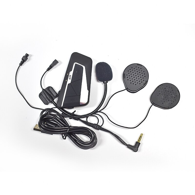 Sistem de comunicatie moto Mintech T9S-4, acumulator 800mah, conferinta maxim 4 persoane, compatibil cu majoritatea sistemelor de pe piata