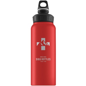 Bidon din aluminiu SIGG WMB Mountain Red Touch 1l Bidon din aluminiu SIGG WMB Mountain Red Touch 1l