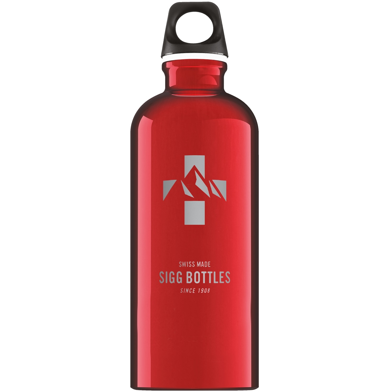 Bidon din aluminiu SIGG Mountain Red 0.6l