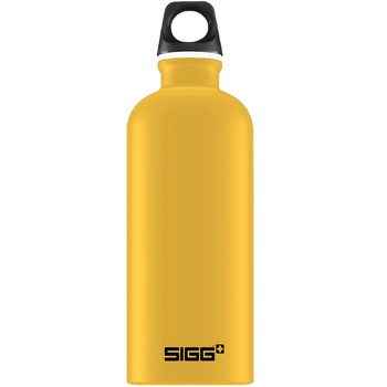 Bidon din aluminiu SIGG Traveller Mustard Touch 0.6l Bidon din aluminiu SIGG Traveller Mustard Touch 0.6l