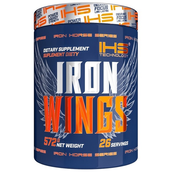 Supliment alimentar Iron Horse Wings, 572g, Portocaliu