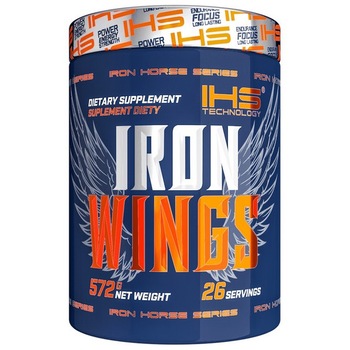 Supliment alimentar Iron Horse Wings, 572g, Portocaliu Supliment alimentar Iron Horse Wings, 572g, Portocaliu