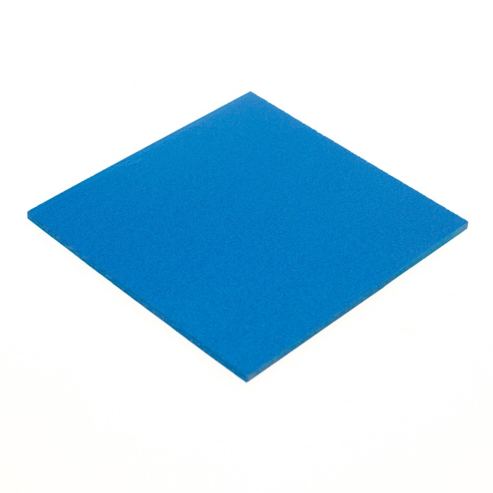 Дъска FabTech, 500x1000 мм, 3 мм, PVC, Forex, Син