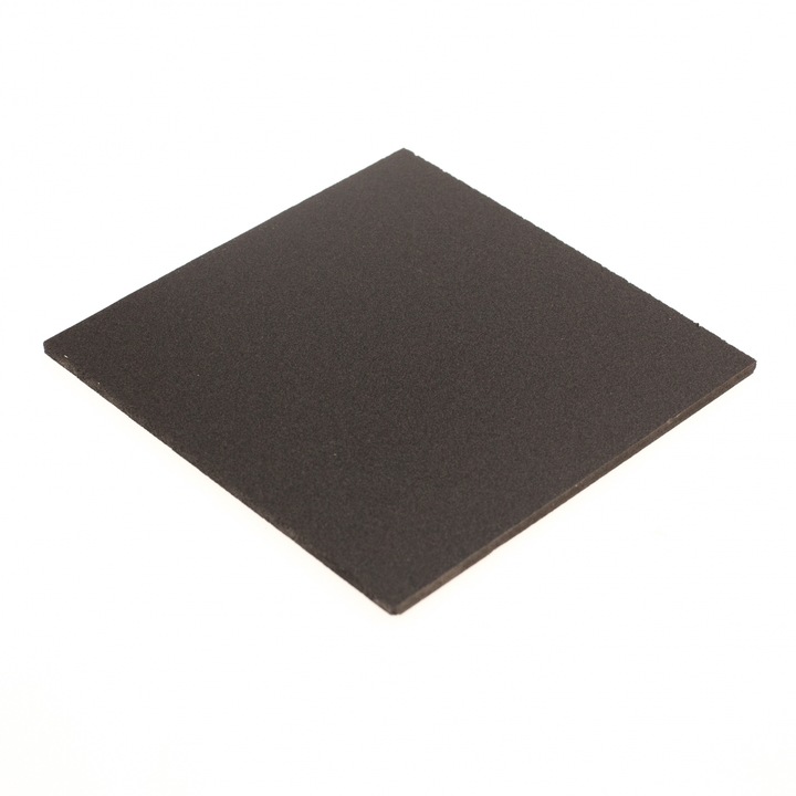 Forex / PVC дъска, FabTech, 500*1000 мм, 3 мм, матово черно