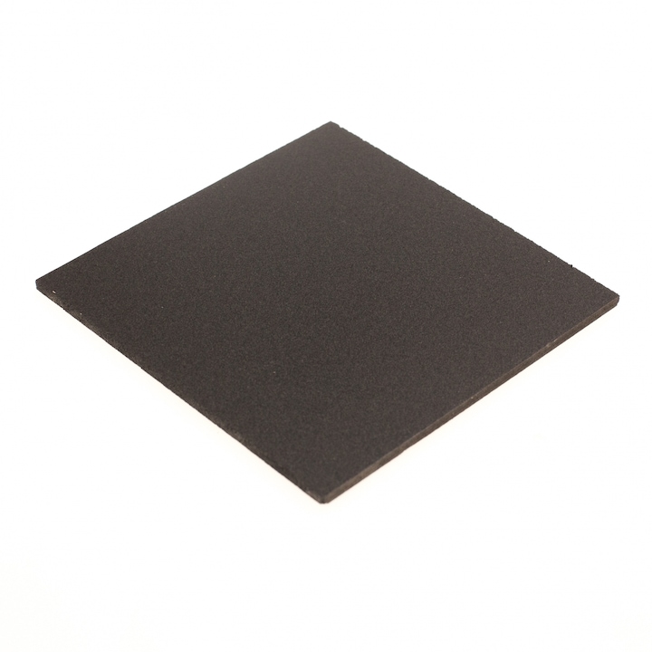 Дъска Forex / PVC, FabTech, 500*1000 мм, 5 мм, матово черен