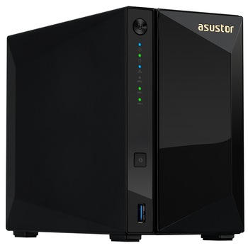 Network Attached Storage Asustor (AS4002T), 2 Bay 10G Tower NAS, Marvell Armada A7020 Duad-Core, 2 GB DDR4, Gbe x 2, 10G Base-T x1 Network Attached Storage Asustor (AS4002T), 2 Bay 10G Tower NAS, Marvell Armada A7020 Duad-Core, 2 GB DDR4, Gbe x 2, 10G Base-T x1