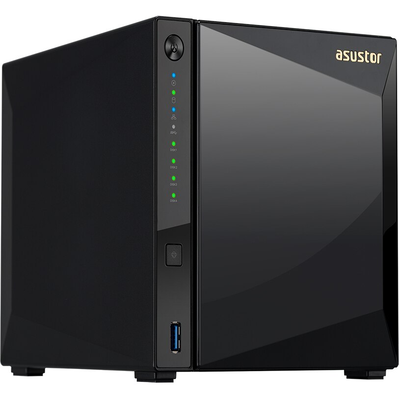 Network Attached Storage Asustor AS4004T, 4-Bay, Procesor Marvell ARMADA-7020 1.6GHz, 2GB DDR4