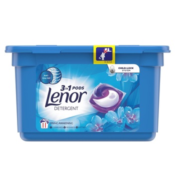Detergent automat caspule Lenor Color Allin1 Pods Spring Awakening 11 spalari 11bucx26,4gr Detergent automat caspule Lenor Color Allin1 Pods Spring Awakening 11 spalari 11bucx26,4gr