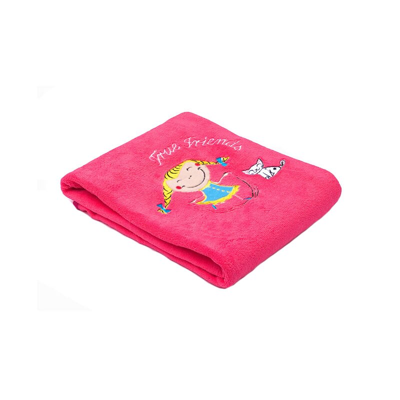 Paturica cu doua fete 75 x 100 cm Sensillo 23061R, Roz
