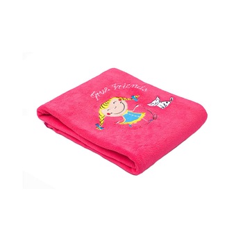 Paturica cu doua fete 75 x 100 cm Sensillo 23061R, Roz Paturica cu doua fete 75 x 100 cm Sensillo 23061R, Roz