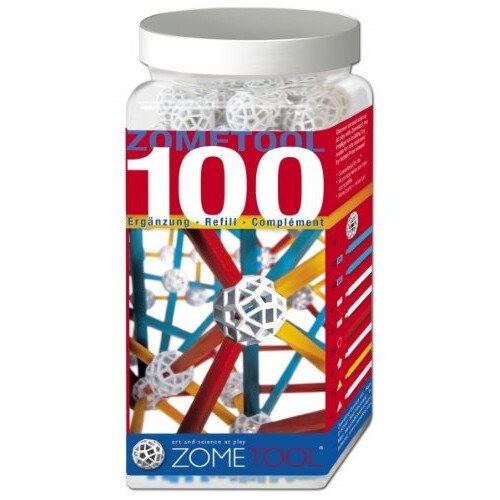 Set stiintific de constructie Zometool - 100 piese extra