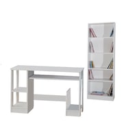 set birou oscar alpino 2 corpuri birou 755 mm x 1200 mm x480 mmdulap cu rafturi 600x300x1815mm alb imagen 23_0_
0
