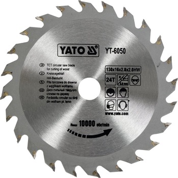 Disc fierastrau wolfram pt lemn 140x30 Yato YT-6053 Disc fierastrau wolfram pt lemn 140x30 Yato YT-6053
