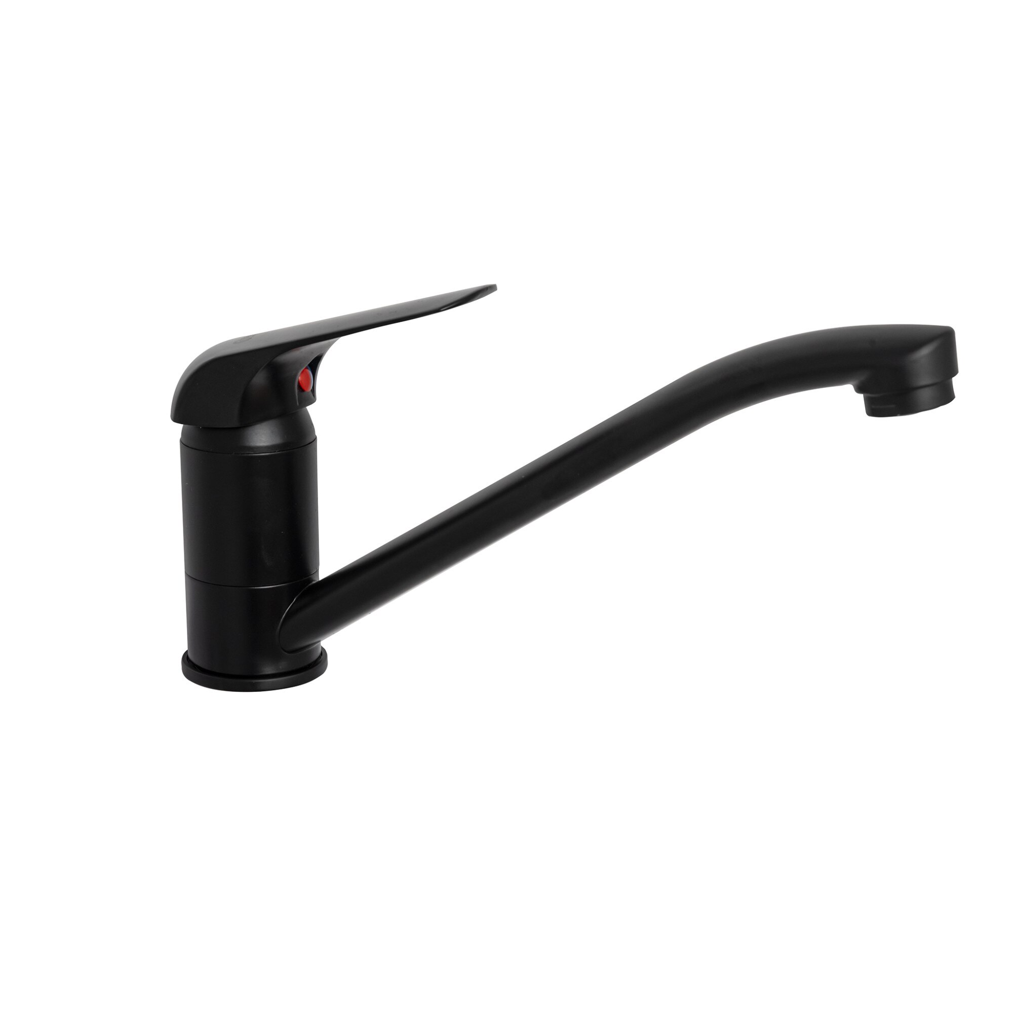 Baterie bucatarie pipa lunga mobila negru mat TRENDY S