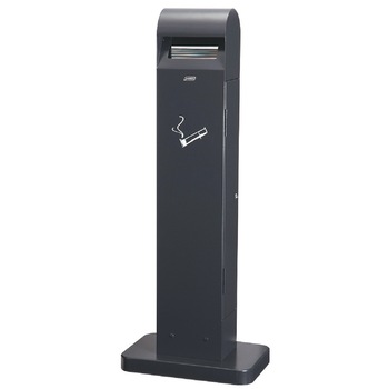 Scrumiera pentru exterior Hendi Inox 12.5 litri, 400x260x(H)1040 mm Scrumiera pentru exterior Hendi Inox 12.5 litri, 400x260x(H)1040 mm