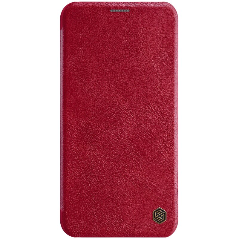 Husa tip carte Nillkin Qin pentru Samsung Galaxy S10 (5G), rosu