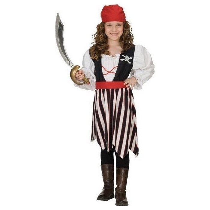Costumatie Printesa Pirat copii 6-7 ani