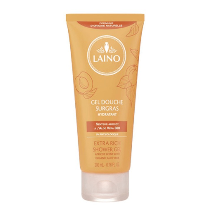 Laino sárgabarackos tusfürdő, 200 ml