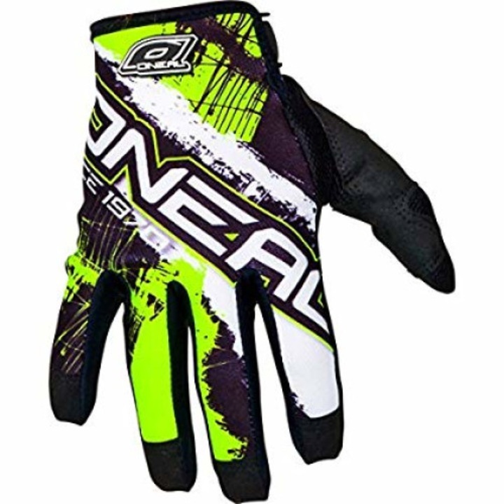 Manusi Motocross-enduro O'Neal Jump Shocker, Negru-Neon, M