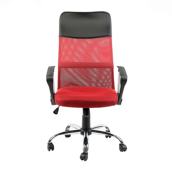 Scaun de birou ergonomic Kring Fit, Mesh, Negru/Rosu Scaun de birou ergonomic Kring Fit, Mesh, Negru/Rosu
