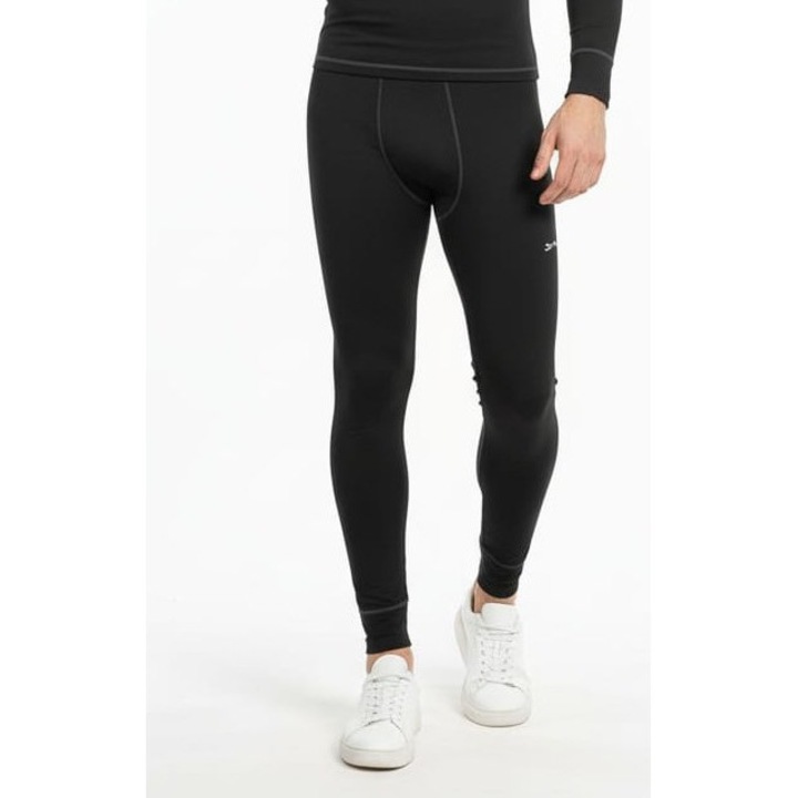Pantaloni termici first layer barbati Extreme, Bars, Negru, 180gr, vreme rece, uscare rapida, respirabilitate eficienta