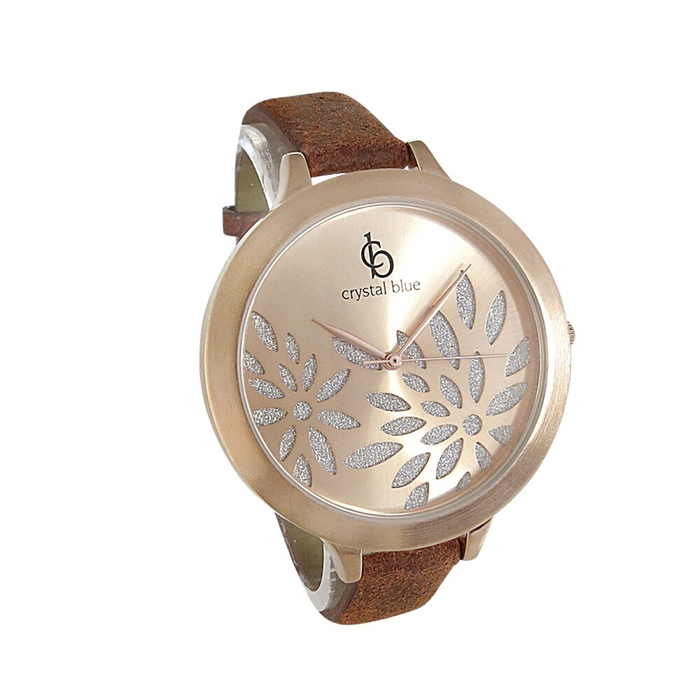 Ceas dama Crystal Blue - Maroon Style