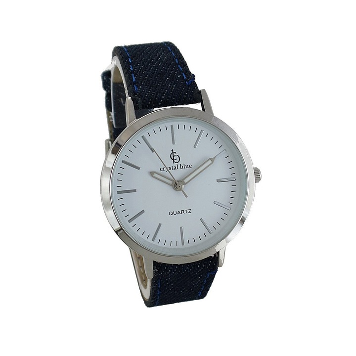 Ceas dama Crystal Blue - Dark Denim