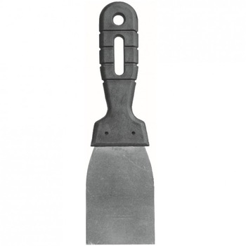 Spaclu inox cu maner de plastic 60 mm Spaclu inox cu maner de plastic 60 mm