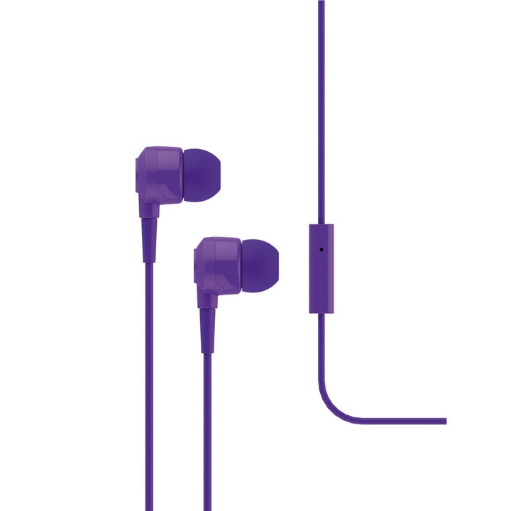 Слушалки J10 TTEC In-Ear Headphones with Microphone, Purple