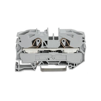 Clema rand Wago TOPJOB®S 1 intrare/1 iesire, 10 mm², gri Clema rand Wago TOPJOB®S 1 intrare/1 iesire, 10 mm², gri