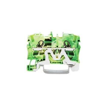 Clema rand Wago TOPJOB®S 1 intrare/1 iesire, 4 mm², galben-verde Clema rand Wago TOPJOB®S 1 intrare/1 iesire, 4 mm², galben-verde