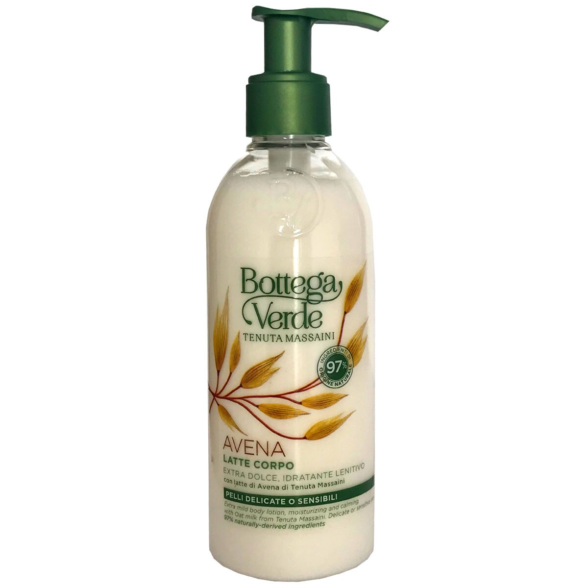 Lapte de corp hidratant cu lapte de ovaz de la Palazzo Massaini, 250 ML, Bottega Verde