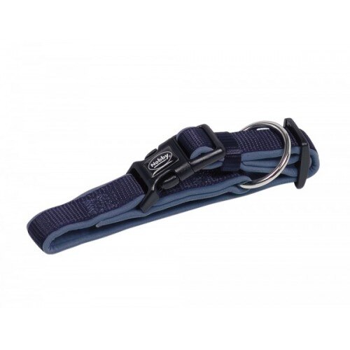 Zgarda pentru caini Nobby, Classic Preno, 25-35mmx50-65cm, Albastru