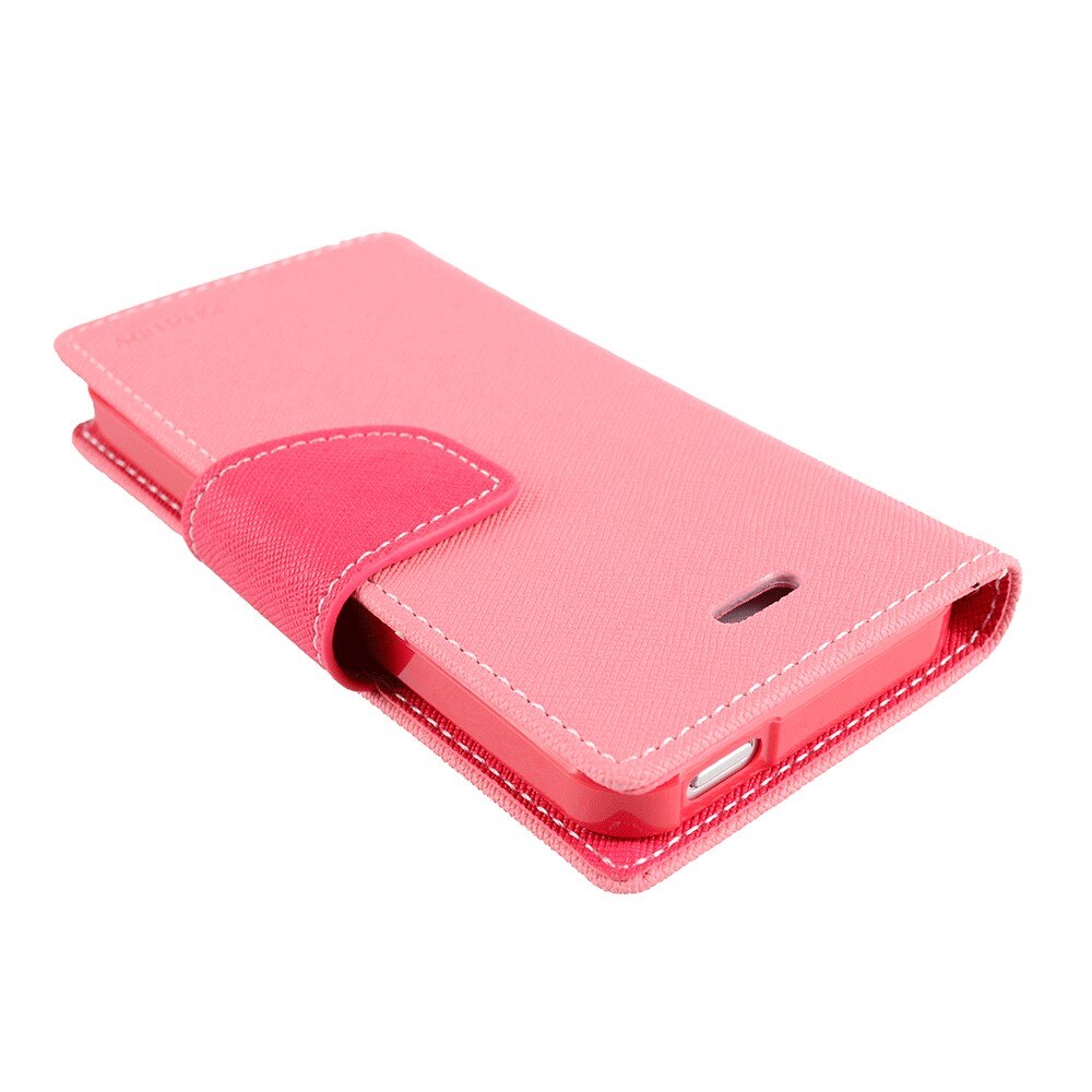 Husa de protectie Goospery Fancy Diary Samsung S6 Pink Hot Pink