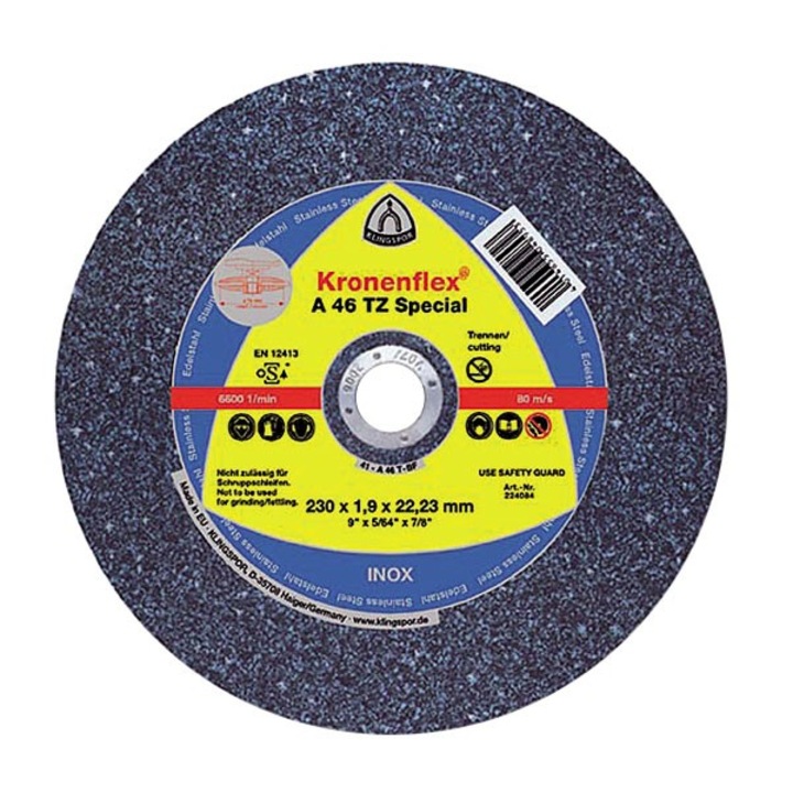 Disc Abraziv Klingspor A46 TZ Special 230 mm 1.9 mm