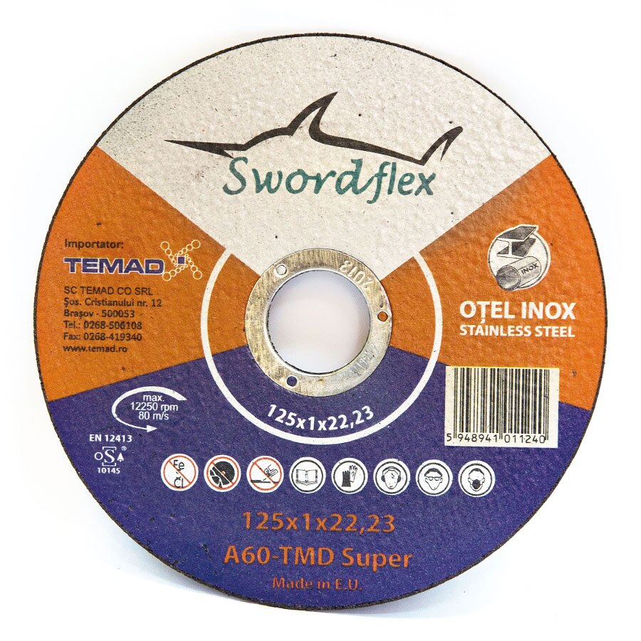 Disc de debitare Swordflex A60 TMD Super, 115x1mm