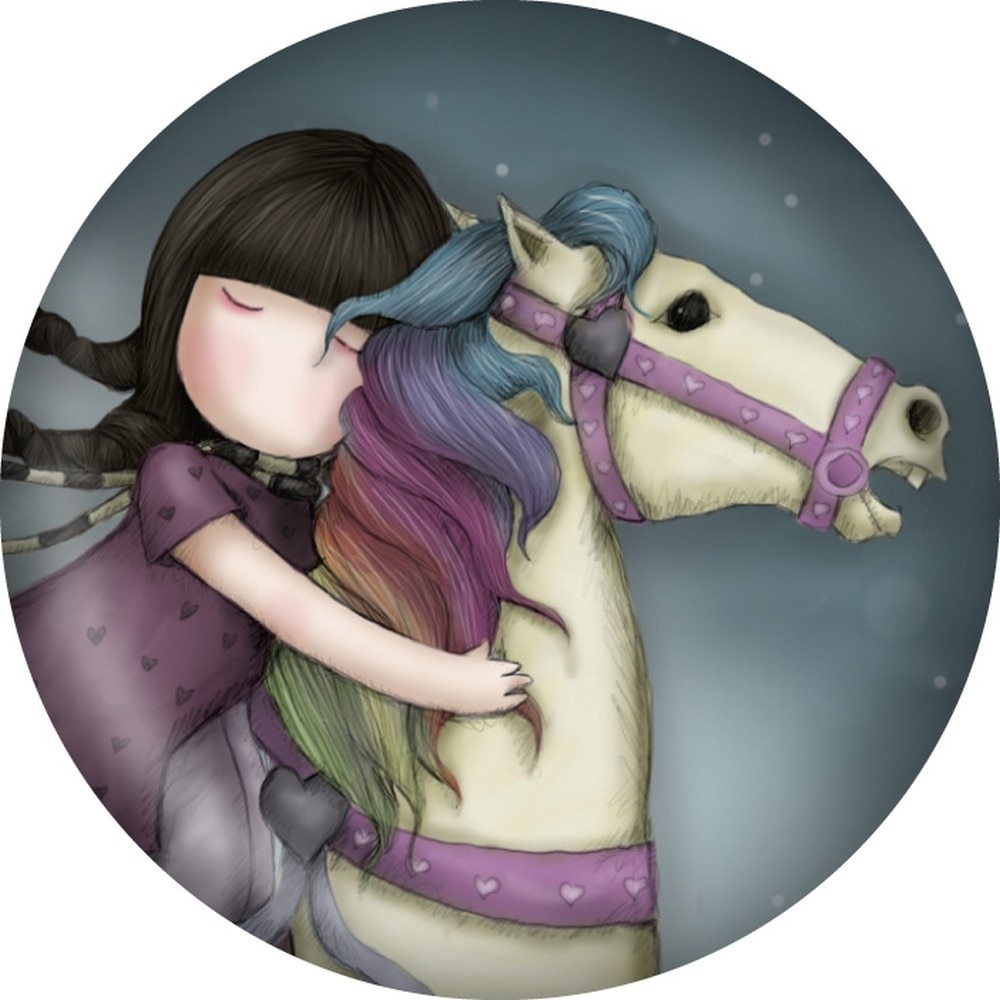 Magnet decorativ Gorjuss The Runaway