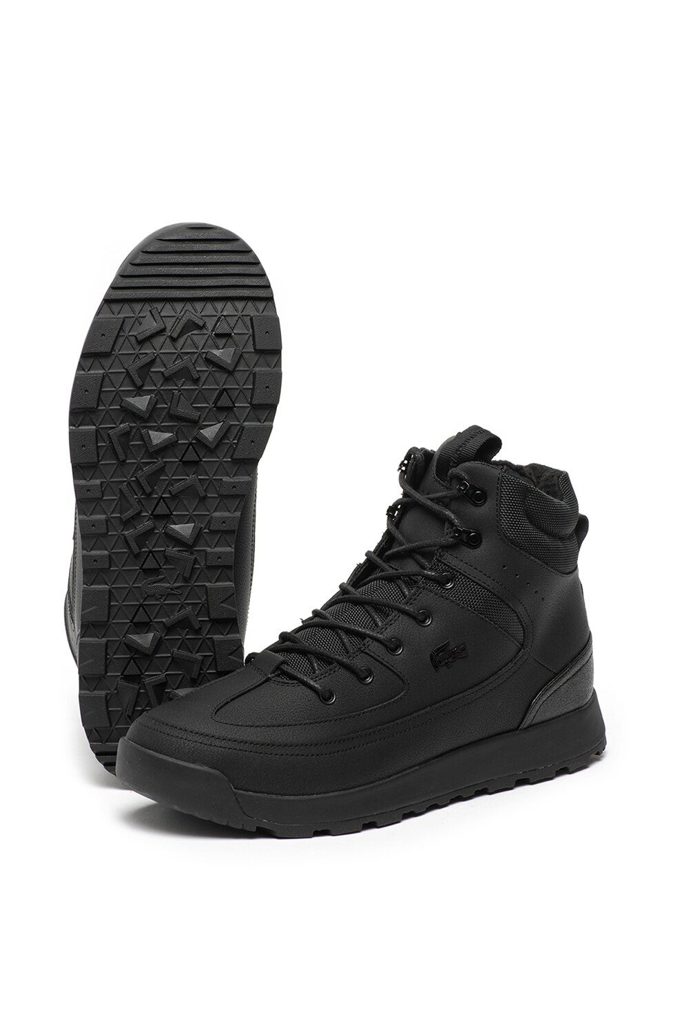 Lacoste Ghete din piele Urban Breaker Negru 43 eMAG.ro