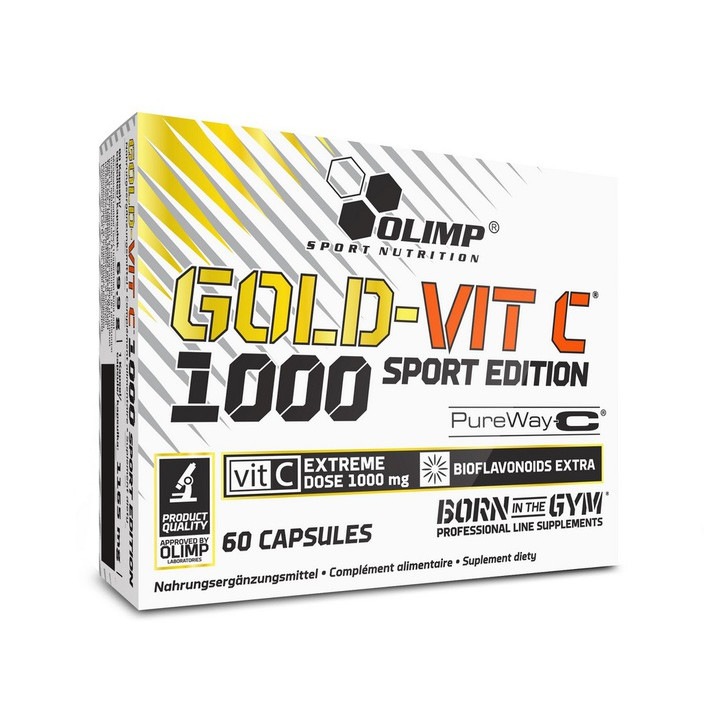 Витамини Olimp, Gold-Vit C 1000, 60 капсули